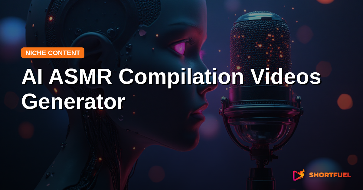 AI ASMR Compilation Videos Generator